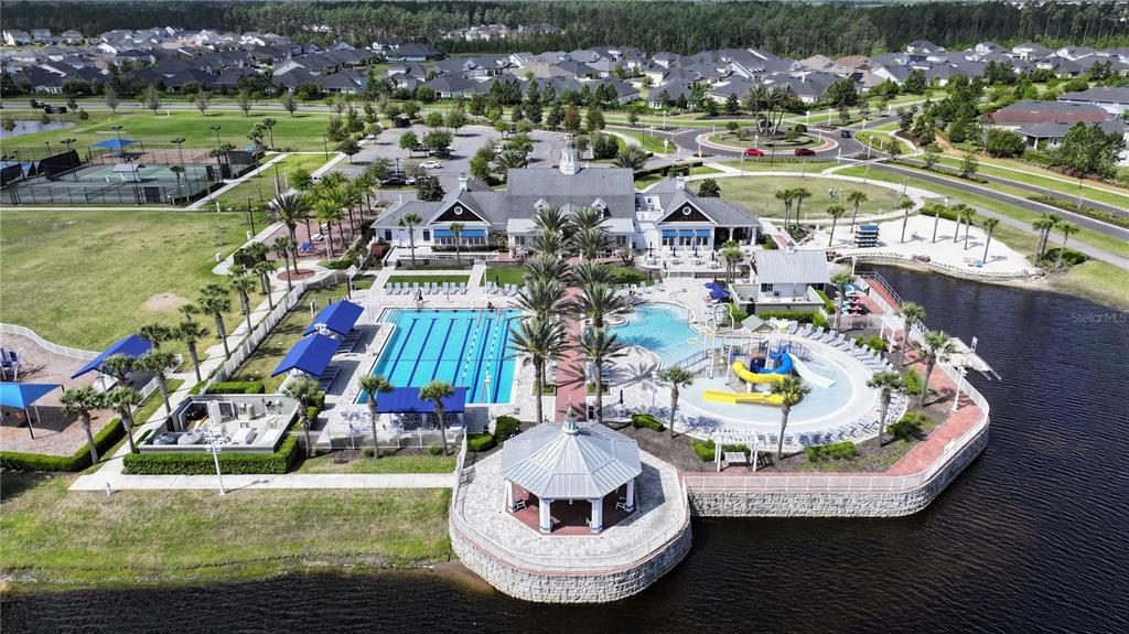 458 Convex Lane St. Augustine, FL 32095 - Photo 58 of 60 a view of a swimming pool of the house and outdoor space