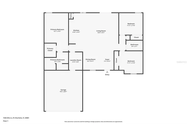 $330,000 | 7345 Ellis Lane, Port Charlotte, FL 33981