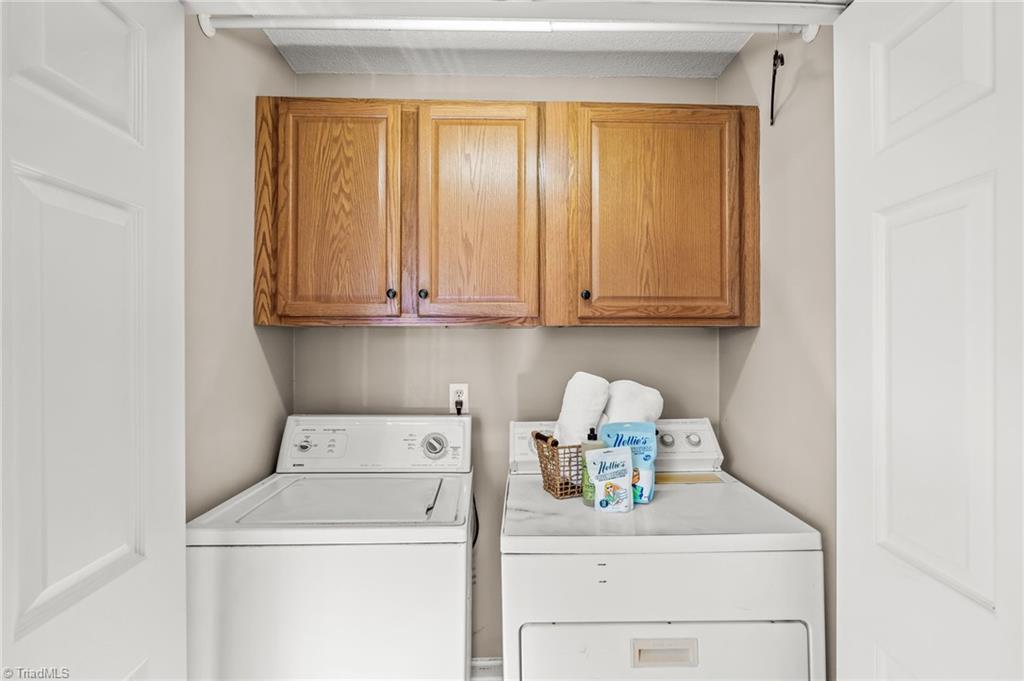 312 Old Camp Road Denton, NC 27239 - Photo 14 of 32 Laundry closet in the kitchen area