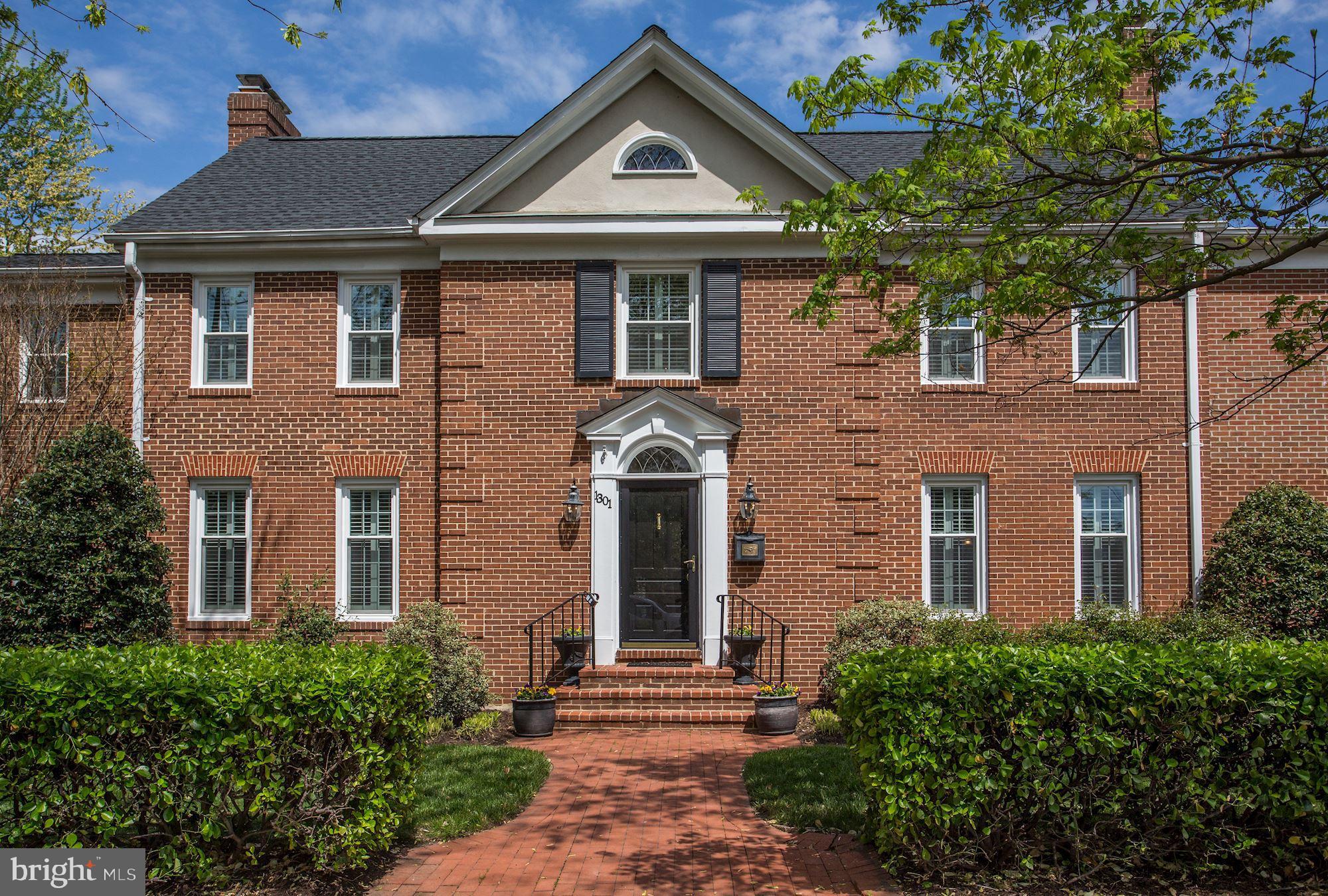 1301 19th Road South Arlington, VA 22202 - Photo 3 of 57 All Brick Exterior