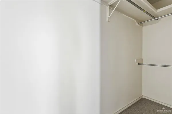 a small space with a sink