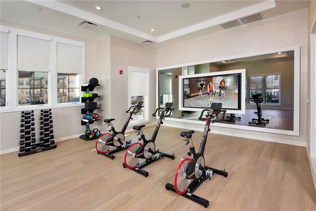 1545 Whitemarsh Road, Unit A2 Kennesaw, GA 30152 - Photo 21 of 46 a view of a room with gym equipment