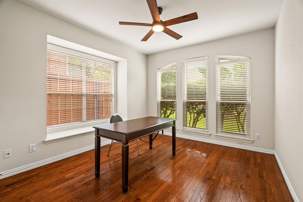 2012 Burnside Drive Allen, TX 75013 - Photo 21 of 40 a view of a workspace with furniture and a window