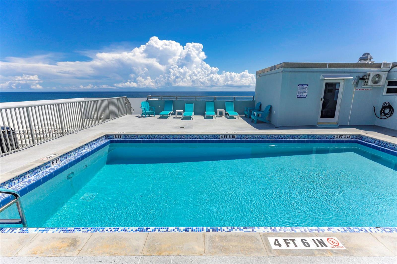 400 North Surf Road, Unit 903 Hollywood, FL 33019 - Photo 29 of 36 a view of swimming pool from a balcony