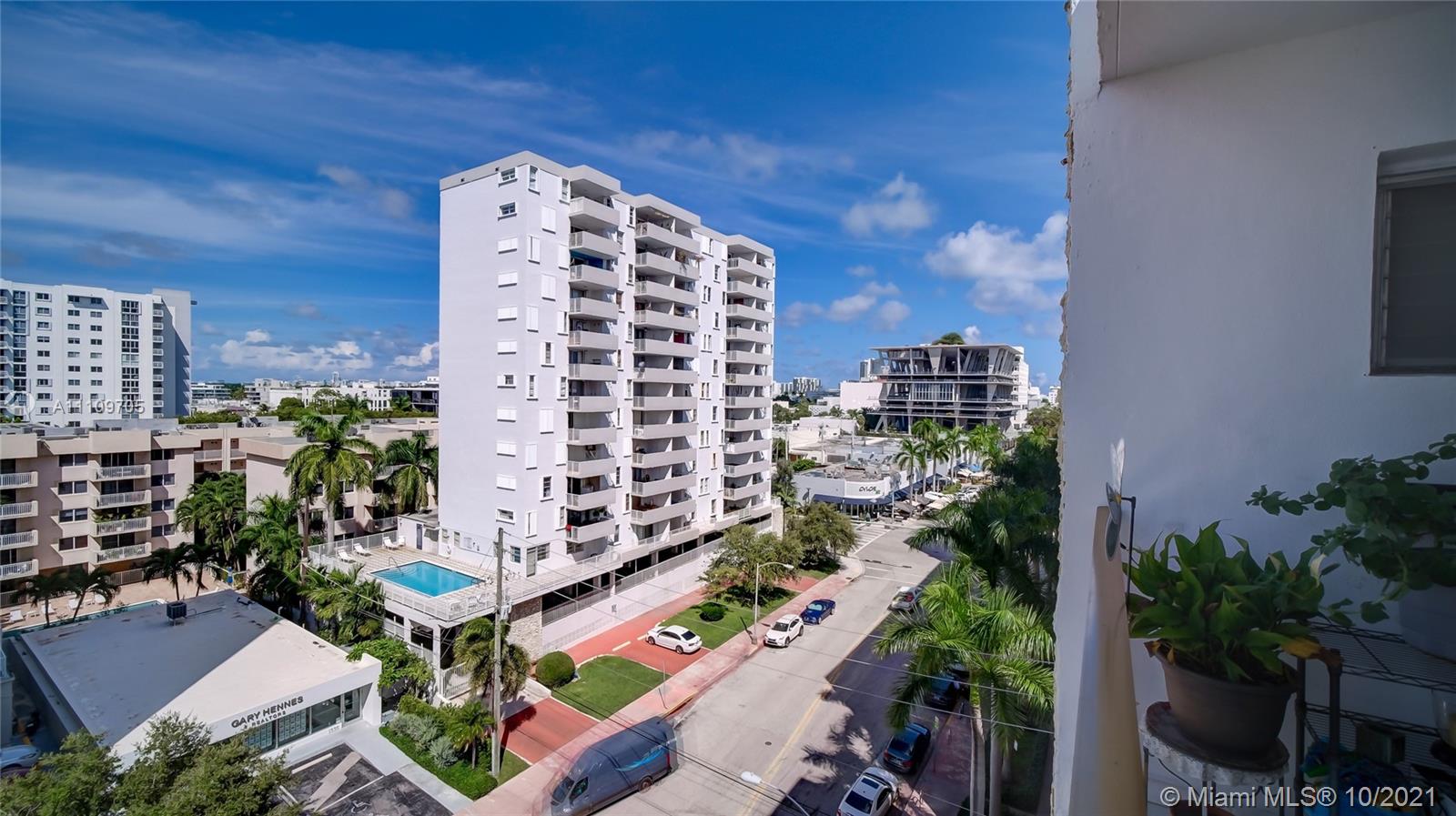 1340 Lincoln Road, Unit 806 Miami Beach, FL 33139 - Photo 24 of 48 a city view with tall buildings