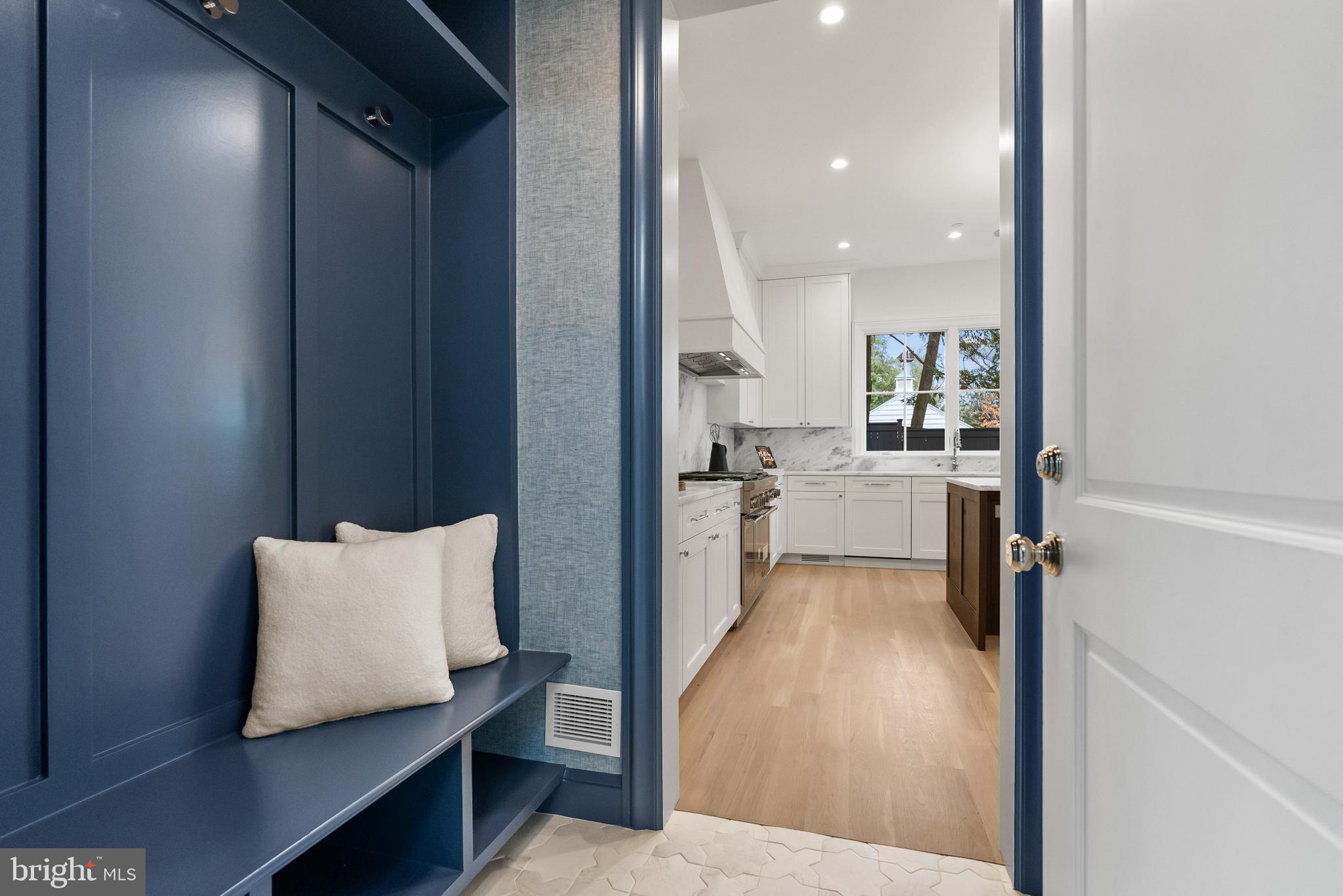4905 Van Ness Street Northwest Washington, DC 20016 - Photo 13 of 27 view of living room with furniture and wooden floor