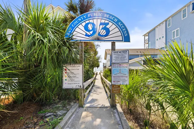 a view of an ocean and beach