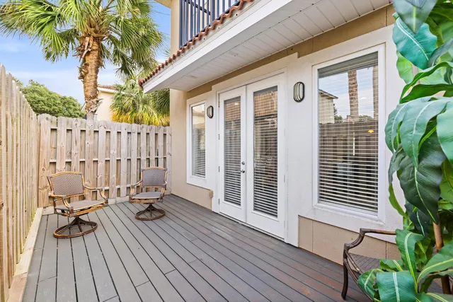 a view of a house with wooden floor