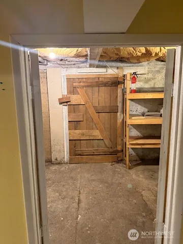 a view of yard with ocean view