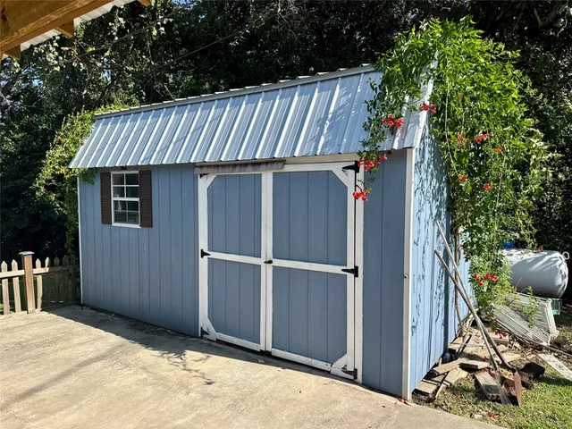 a view of outdoor space and deck
