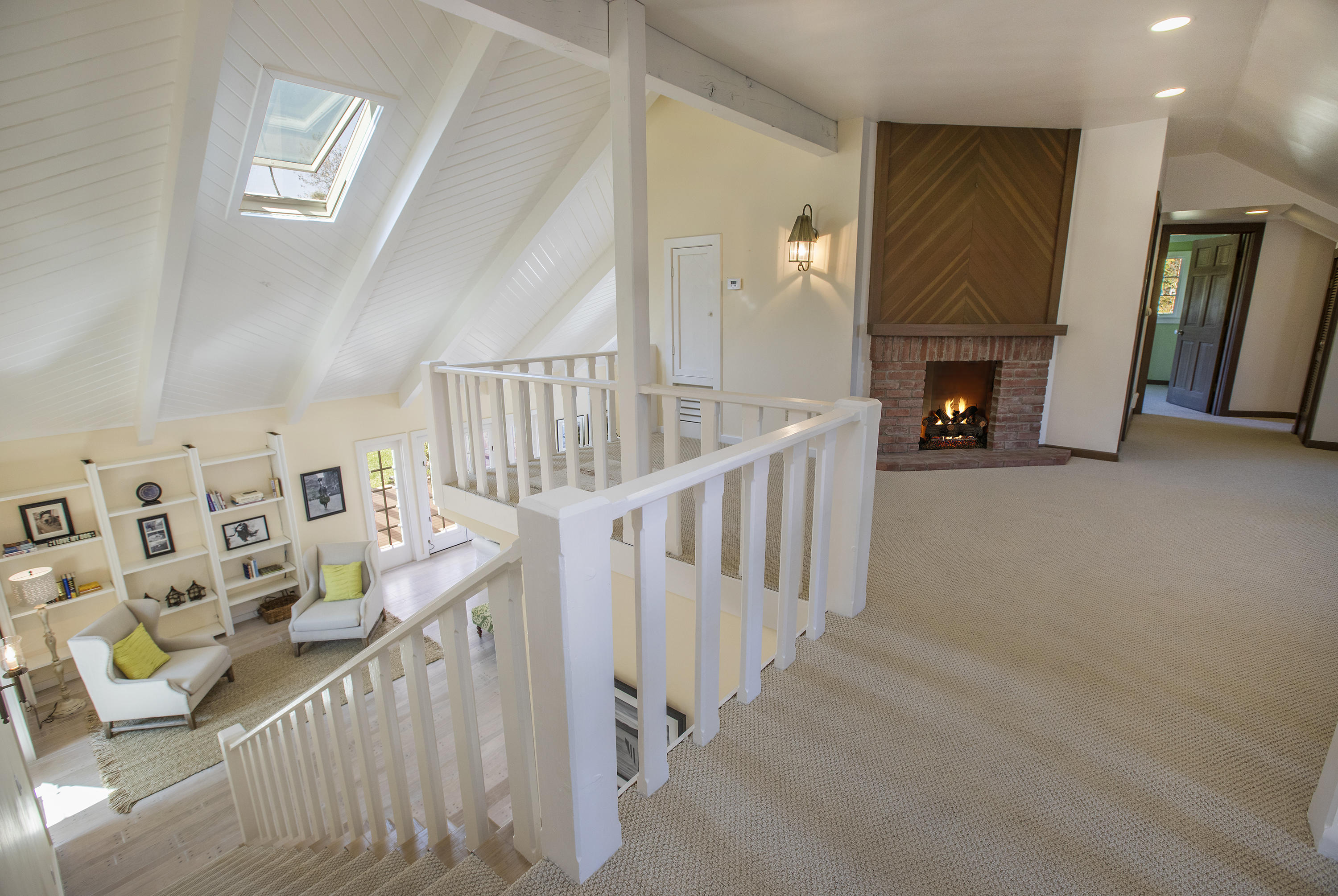 3165 Eucalyptus Hill Road Santa Barbara, CA 93108 - Photo 13 of 21 a view of a livingroom with furniture and stairs