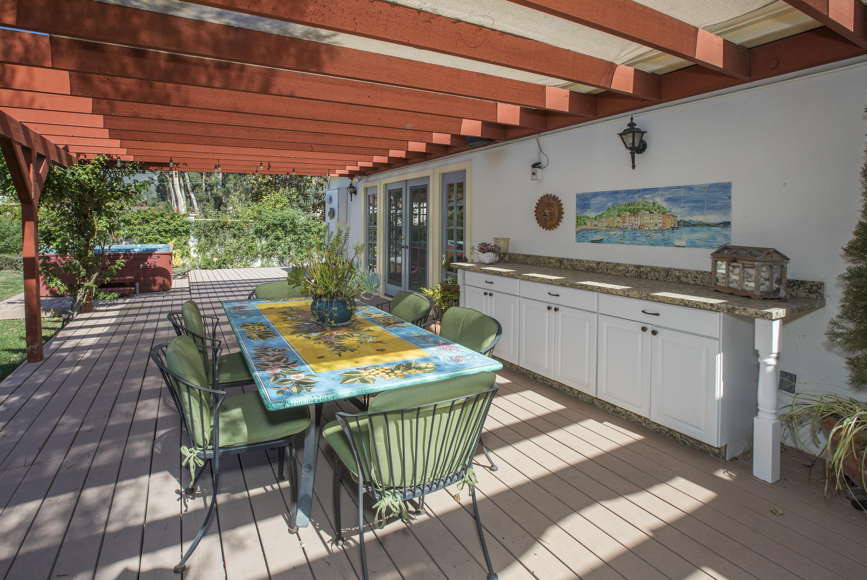 3165 Eucalyptus Hill Road Santa Barbara, CA 93108 - Photo 14 of 21 a outdoor space with furniture
