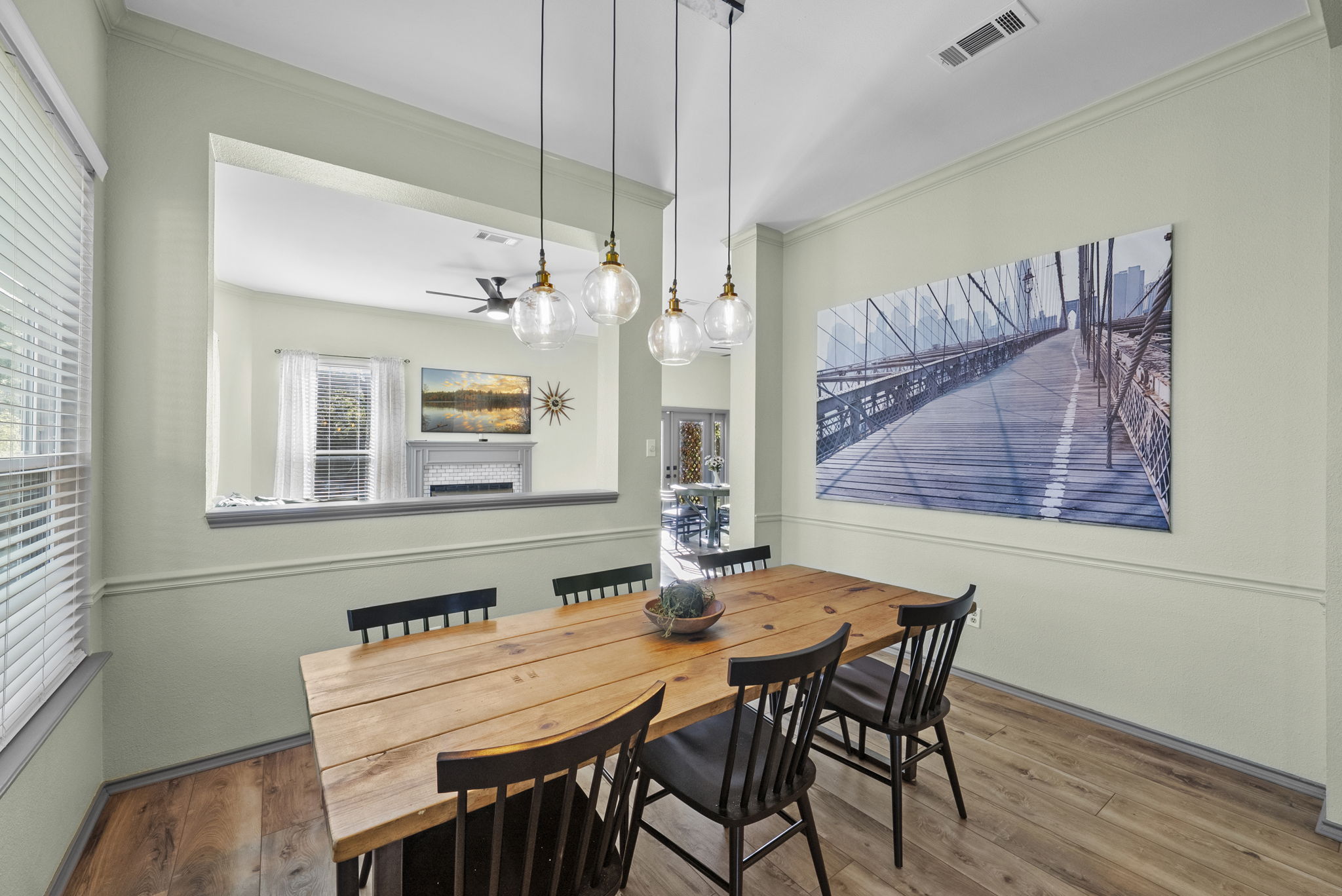 8102 Flashpan Cove Austin, TX 78729 - Photo 5 of 36 Larger dining room off the entry (this dining room + a breakfast area off the kitchen)