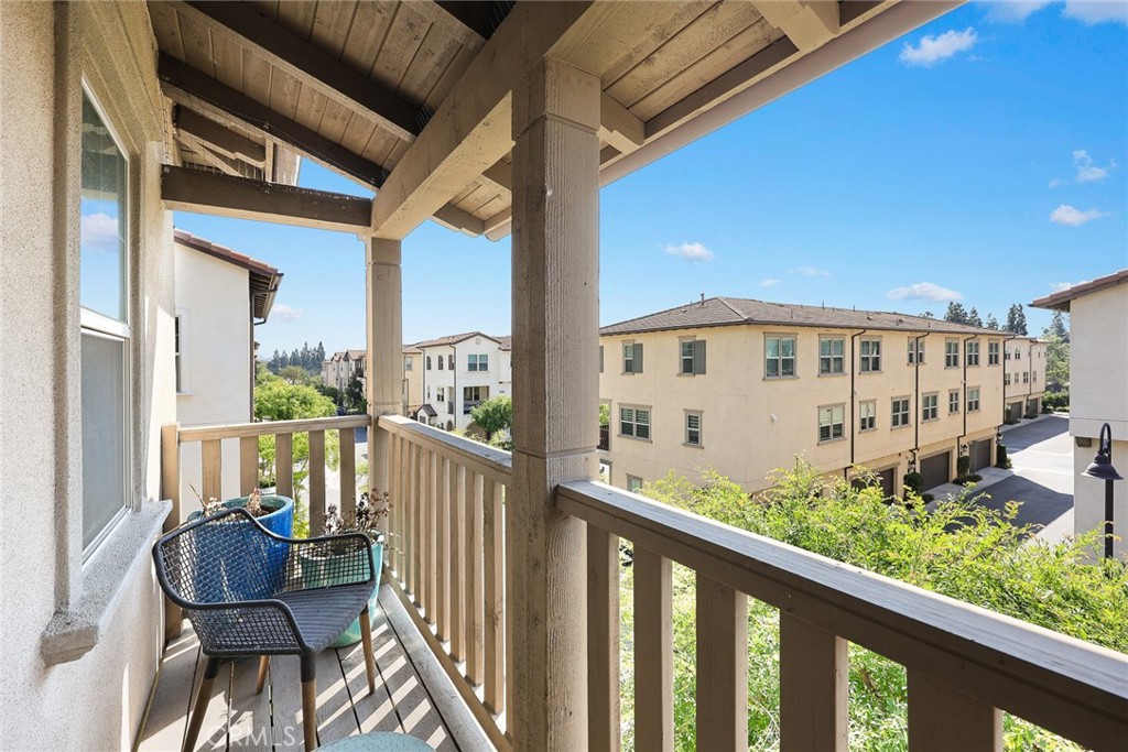 843 Orchid Way, Unit D Azusa, CA 91702 - Photo 22 of 38 a view of a balcony with chairs