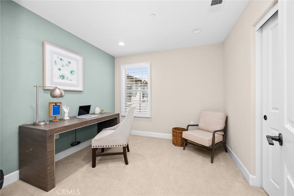 843 Orchid Way, Unit D Azusa, CA 91702 - Photo 27 of 38 a workspace room with furniture and a window