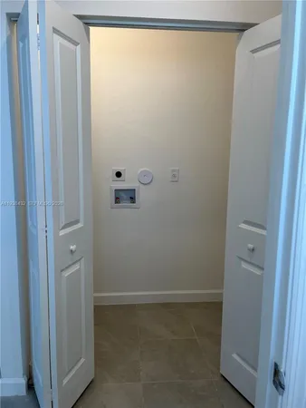 a view of a small space