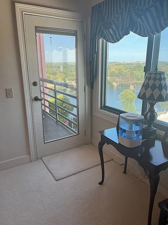 1 7th Street, Unit 1105 Augusta, GA 30901 - Photo 14 of 28 Bedroom Balcony Door