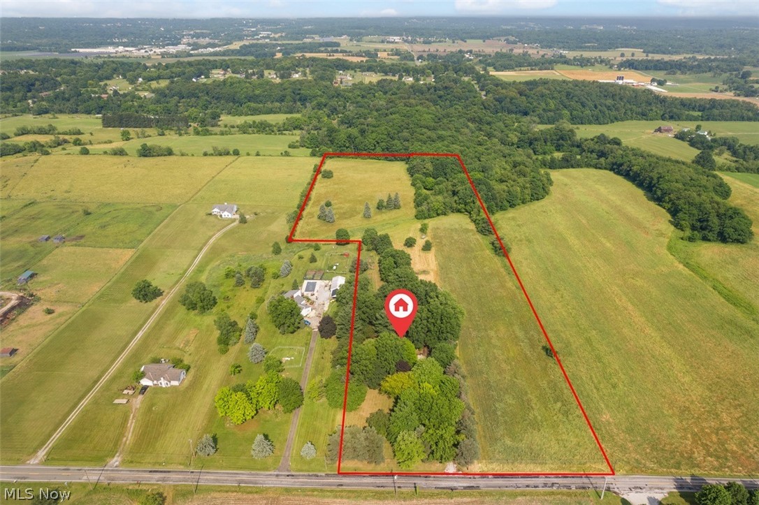 Acme Road Rittman, OH 44270 - Photo 11 of 45 Birds eye view of property featuring a rural view