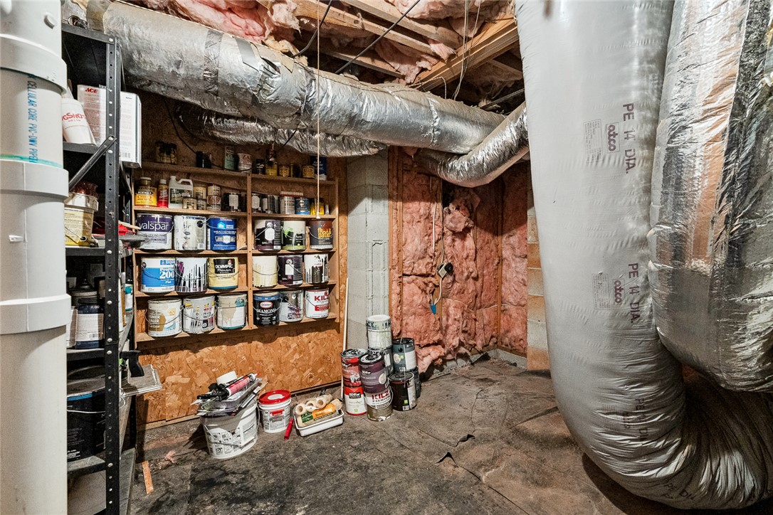 1403 Hanover Road Anderson, SC 29621 - Photo 31 of 40 This functional basement space offers practical storage solutions and utility access.