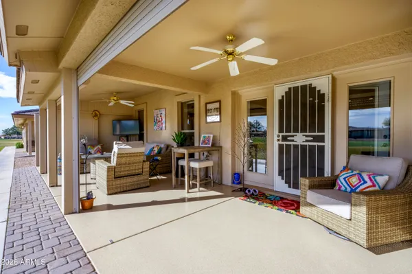 a view of a entryway door with living room