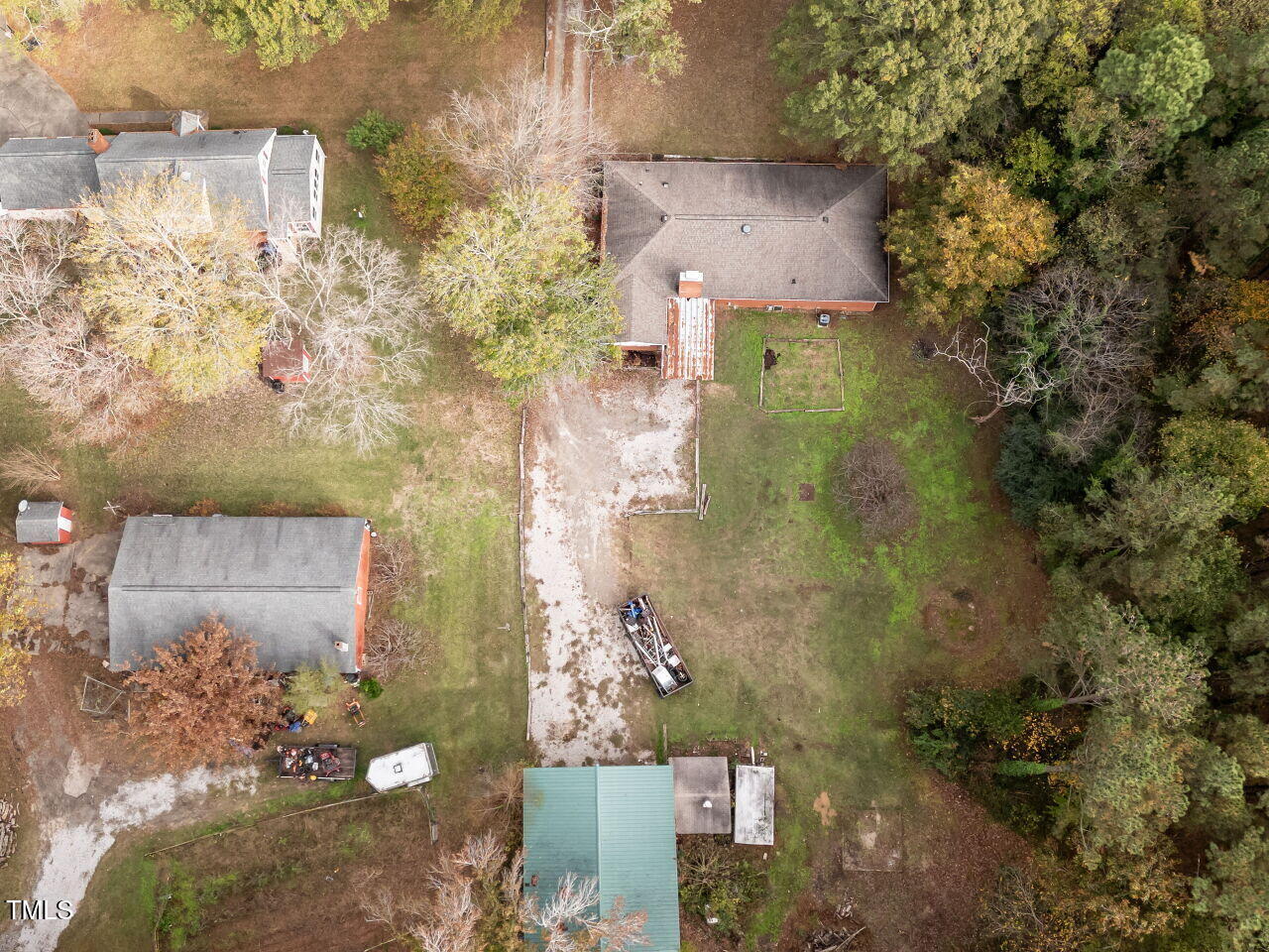 511 Strother Road Raleigh, NC 27606 - Photo 41 of 42 Aerial of Property