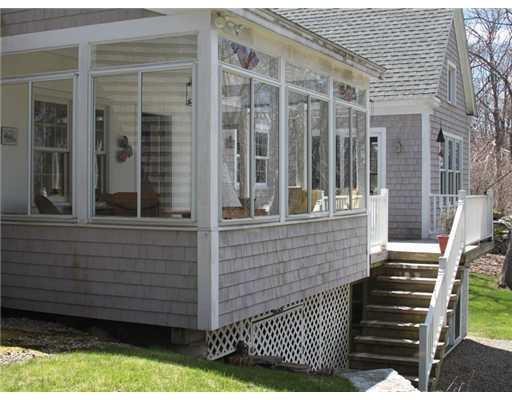 66 Moxie Cove Road Round Pond, ME 04564 - Photo 5 of 21 Exterior Back.