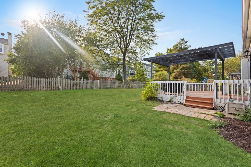 798 Burning Trail Carol Stream, IL 60188 - Photo 31 of 40 a view of a porch with a backyard