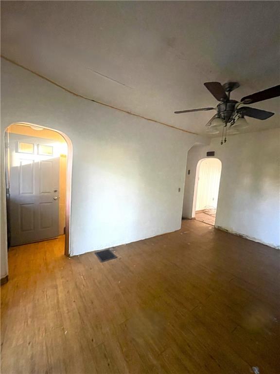 323 Hancock Street Pittsburgh, PA 15219 - Photo 10 of 41 a view of a livingroom with a ceiling fan and window
