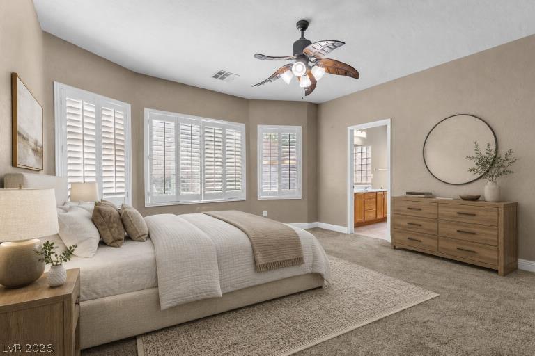 2627 Dirleton Place Henderson, NV 89044 - Photo 18 of 42 Virtually staged primary bedroom