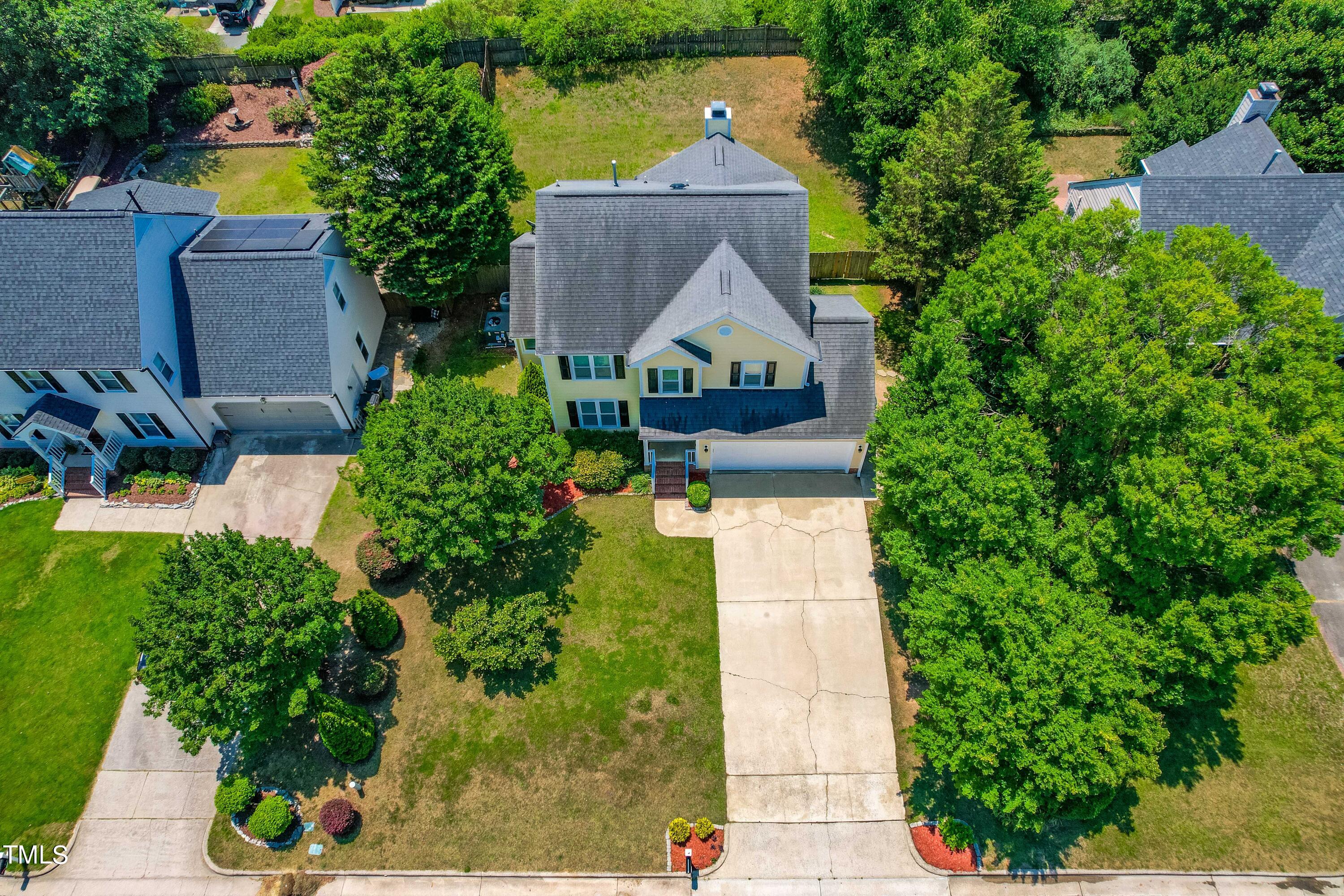 1206 Rainesview Lane Apex, NC 27502 - Photo 25 of 26 an aerial view of a house