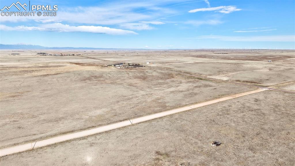 94 Highway 94 Yoder, CO 80864 - Photo 2 of 8 40 ACRES BEING PARCELED OUT FROM 120 ACRE HOMESTEAD! YOU DECIDE IF YOUR ADDRESS IS HWY 94 OR EDISON ROAD. Birds Eye view of the N/W.
