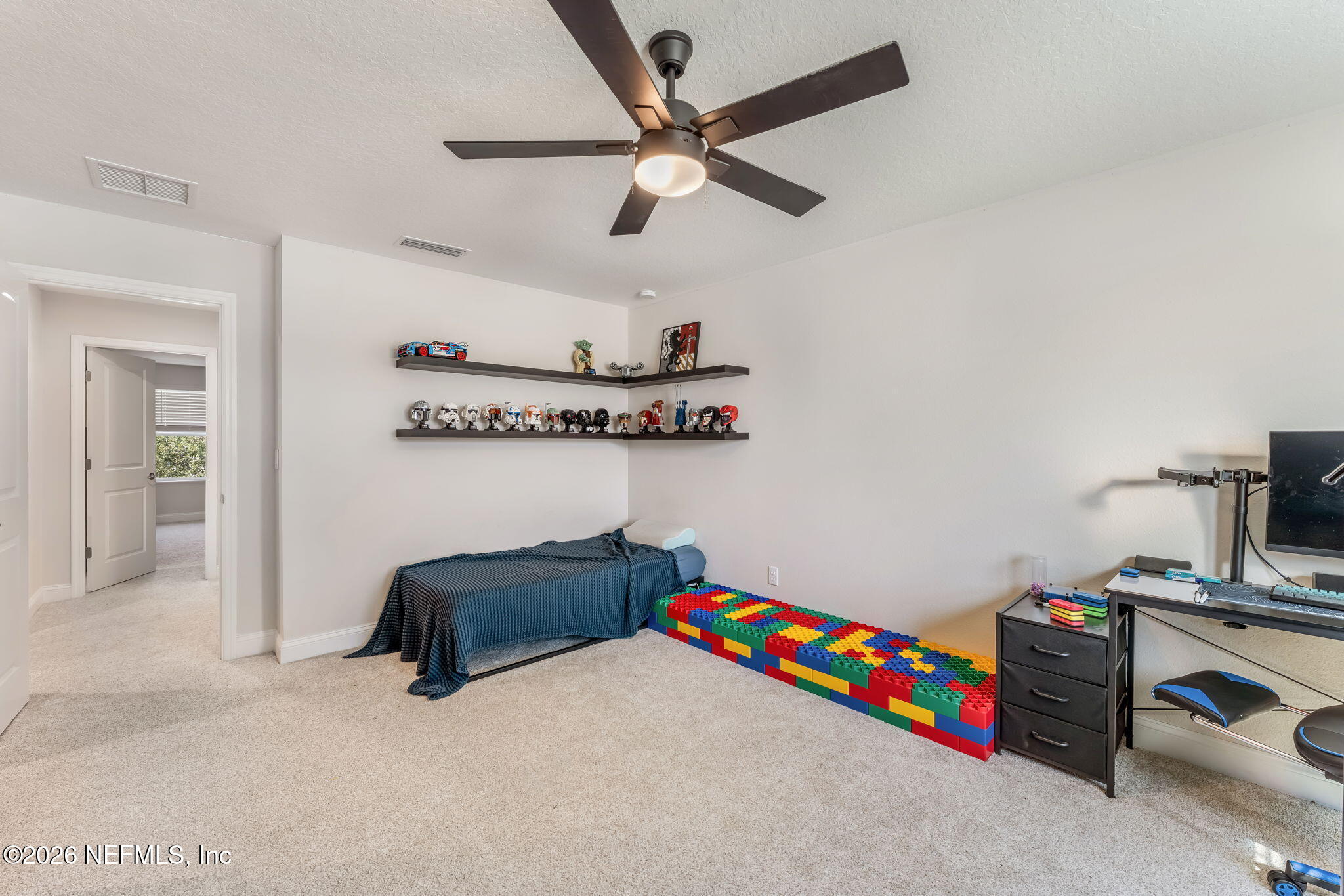 10506 Melody Mdws Road Jacksonville, FL 32257 - Photo 38 of 56 Secondary Bedroom 3 - Upstairs
