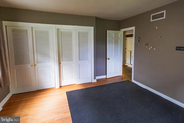 wooden floor in an empty room