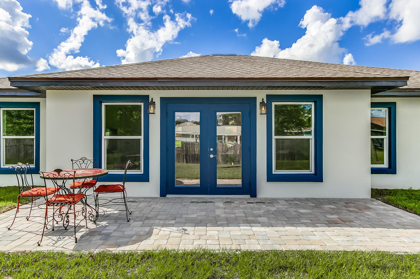 1485 Reed Street Northwest Palm Bay, FL 32907 - Photo 25 of 26 1485 Reed St. NW Palm Bay - Rear Patio