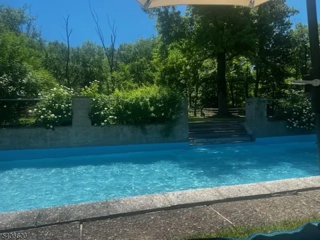 a view of backyard with green space