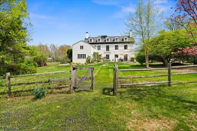 a view of a house with a park