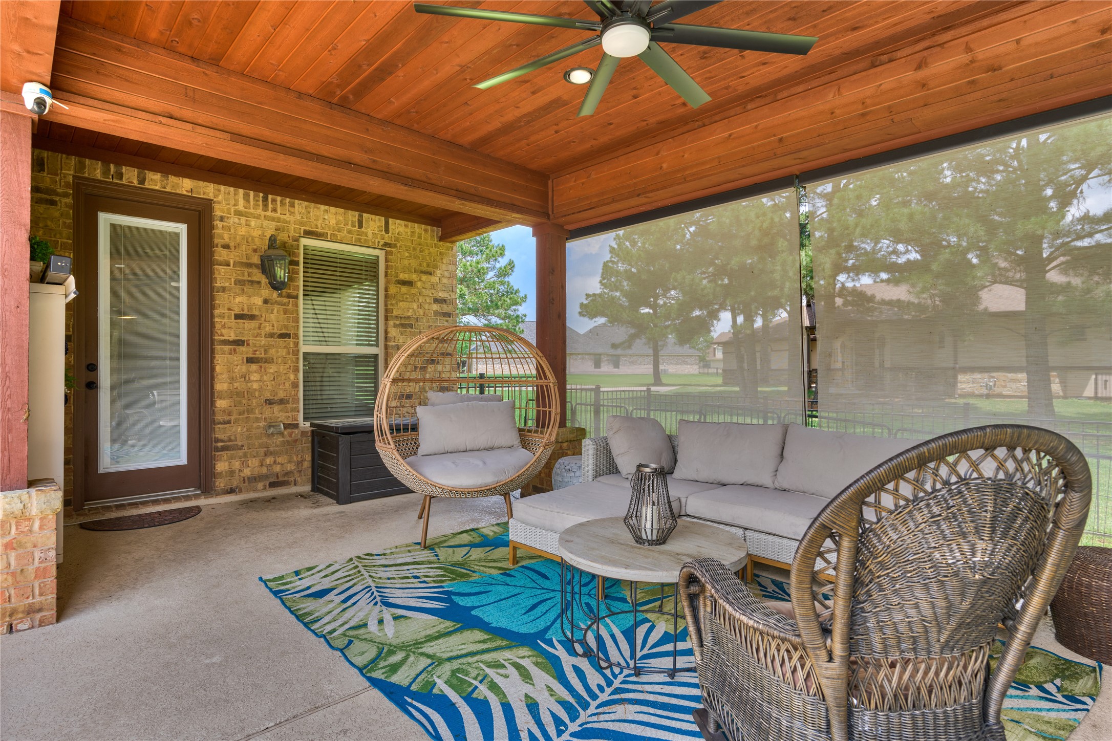 19089 Grandview Point Montgomery, TX 77356 - Photo 43 of 48 Perfect for entertaining or relaxing in a serene backyard setting
