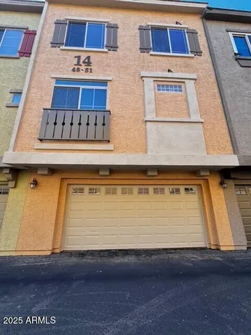 a view of building with door