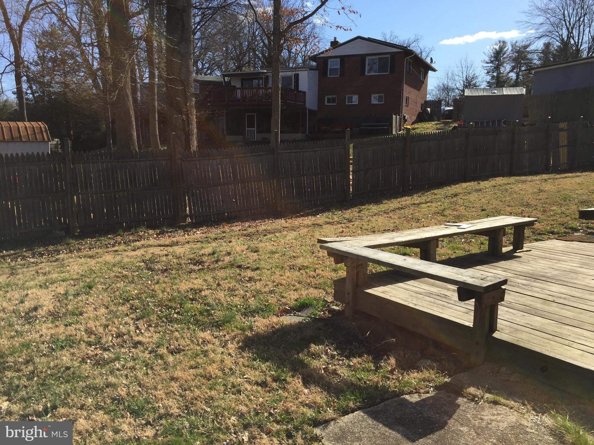 13115 Bluhill Road Silver Spring, MD 20906 - Photo 10 of 11 Back Yard