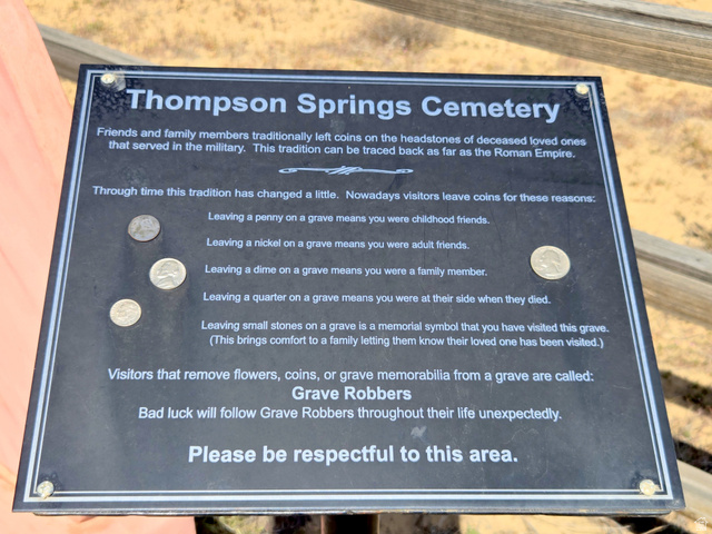 0 Nutter Avenue Thompson, UT 84540 - Photo 41 of 44 History of an old Cemetery.