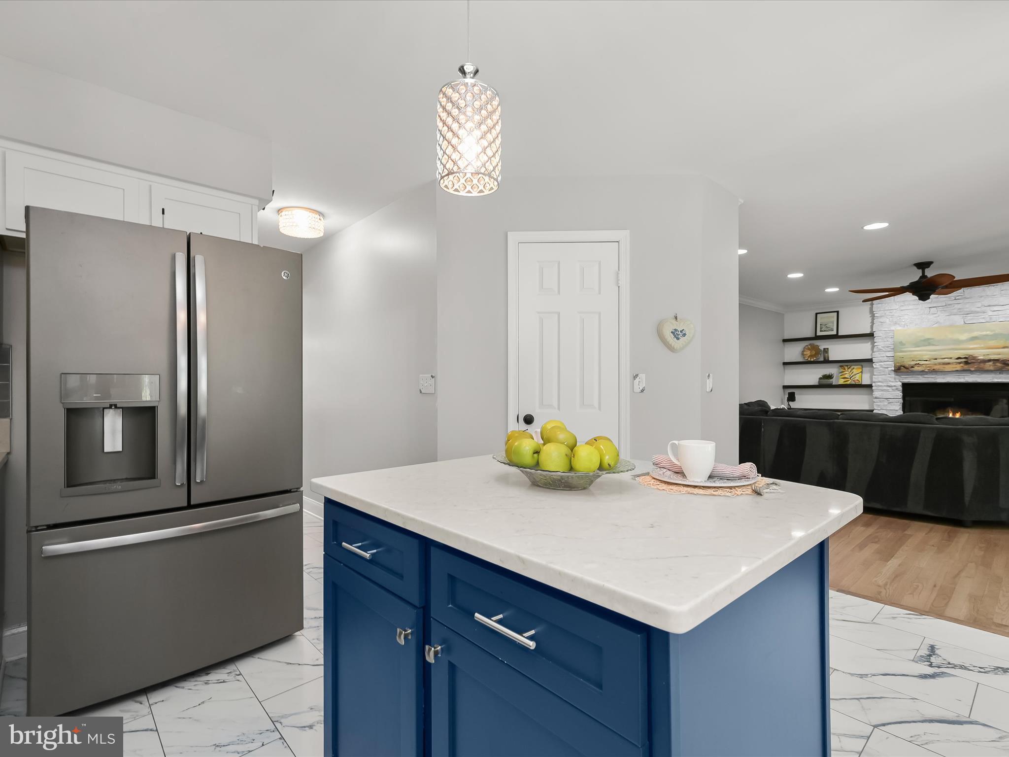 307 Carriage Run Road Annapolis, MD 21403 - Photo 15 of 52 a kitchen with a sink and refrigerator