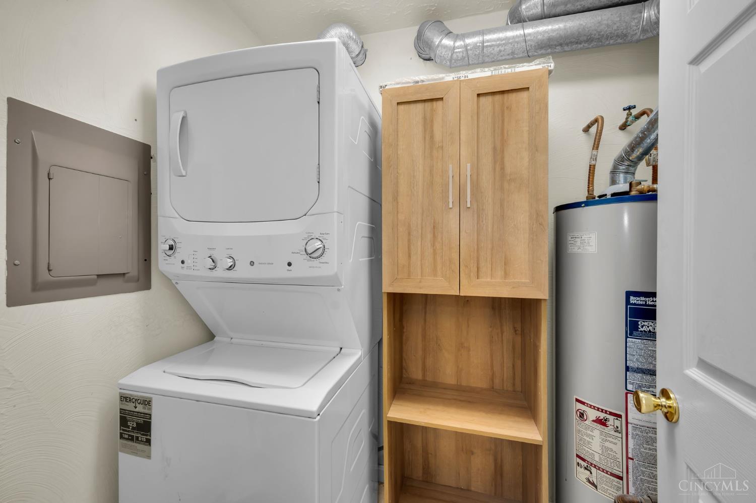 3543 Jessup Road, Unit 2B Cincinnati, OH 45239 - Photo 21 of 31 Convenient in-unit laundry and utility area with additional storage space
