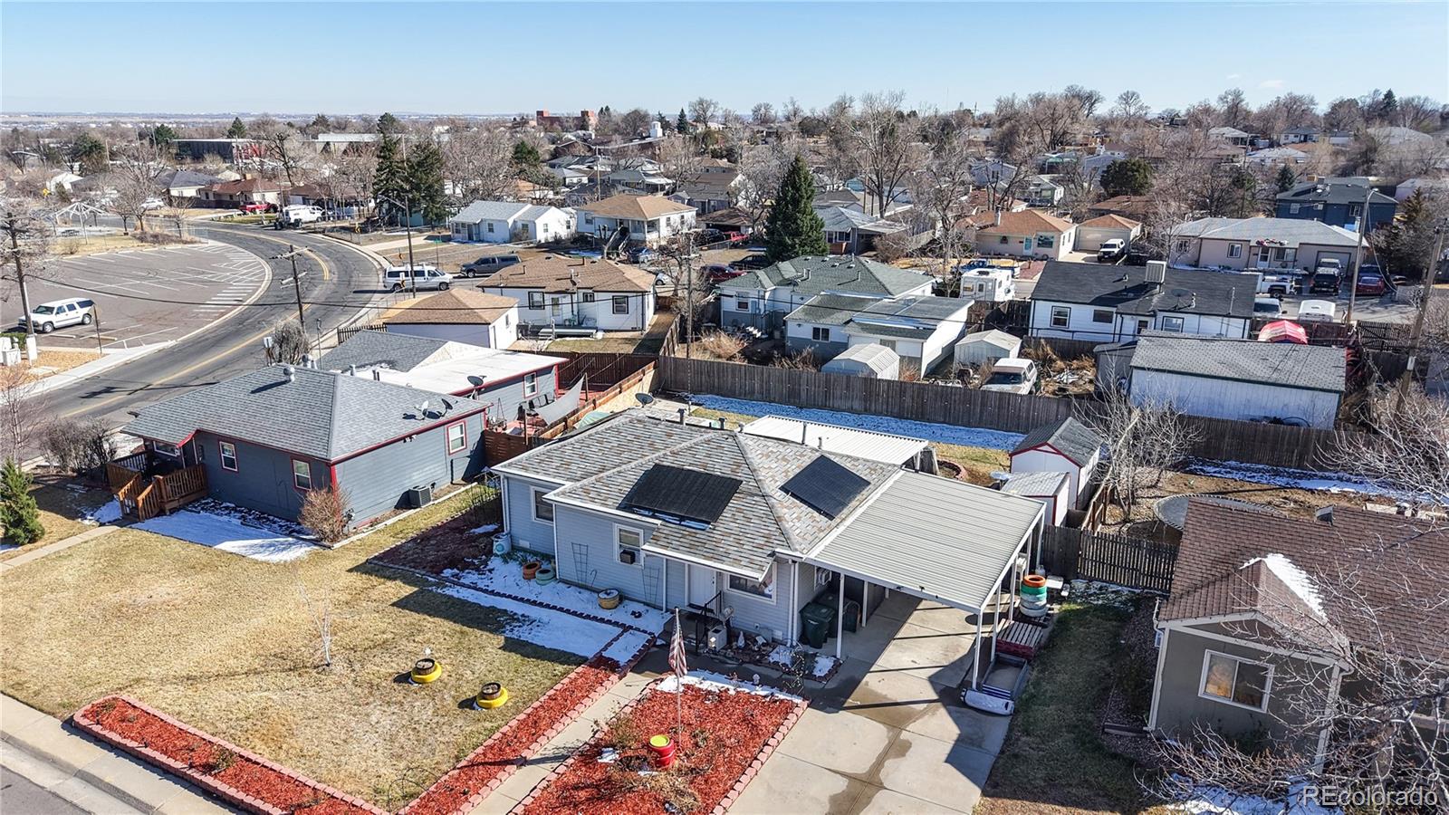 1960 Rowena Street Thornton, CO 80229 - Photo 42 of 48 an aerial view of a city