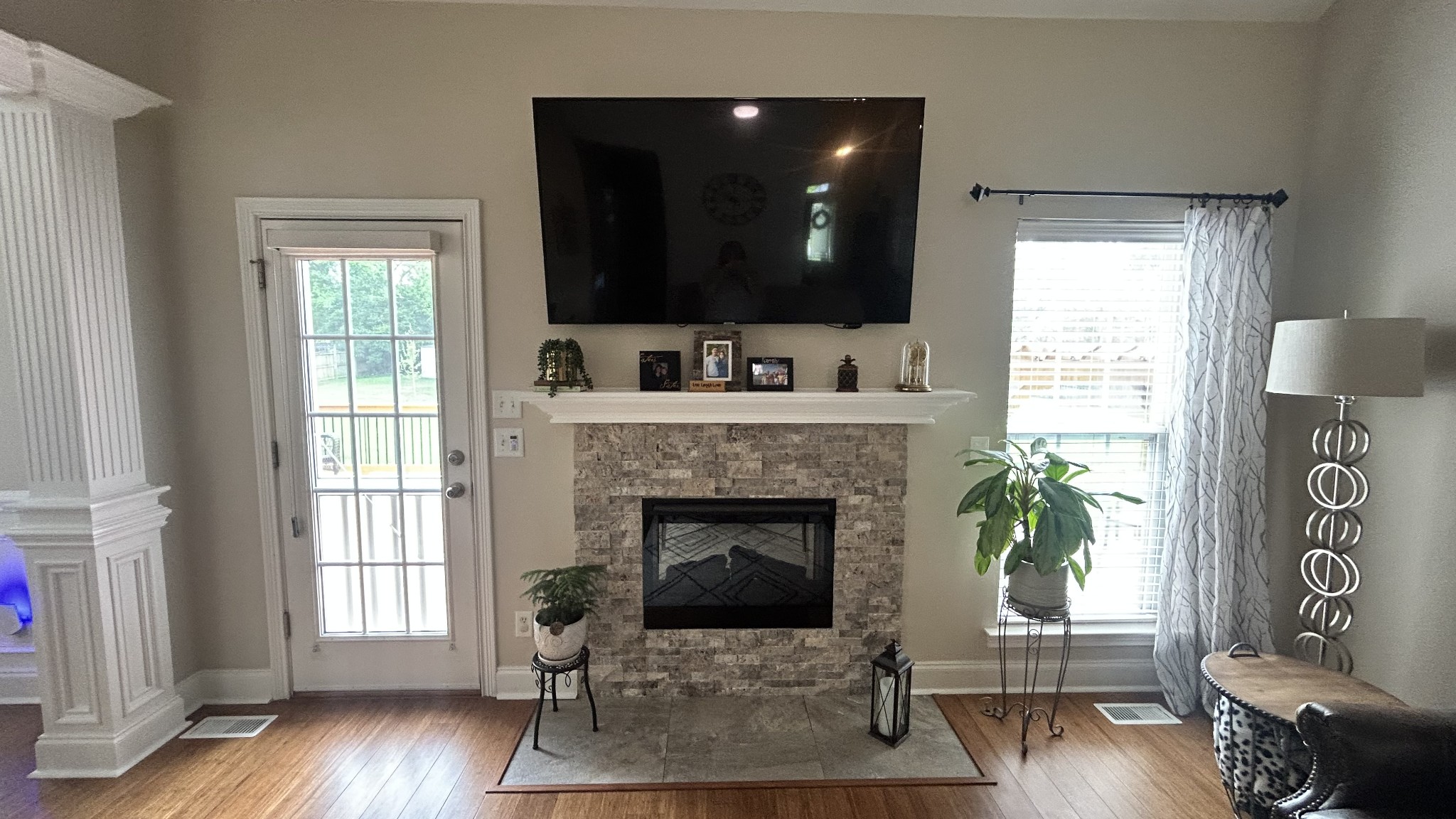 717 Heritage Road Lebanon, TN 37087 - Photo 10 of 30 a living room with furniture and a fireplace