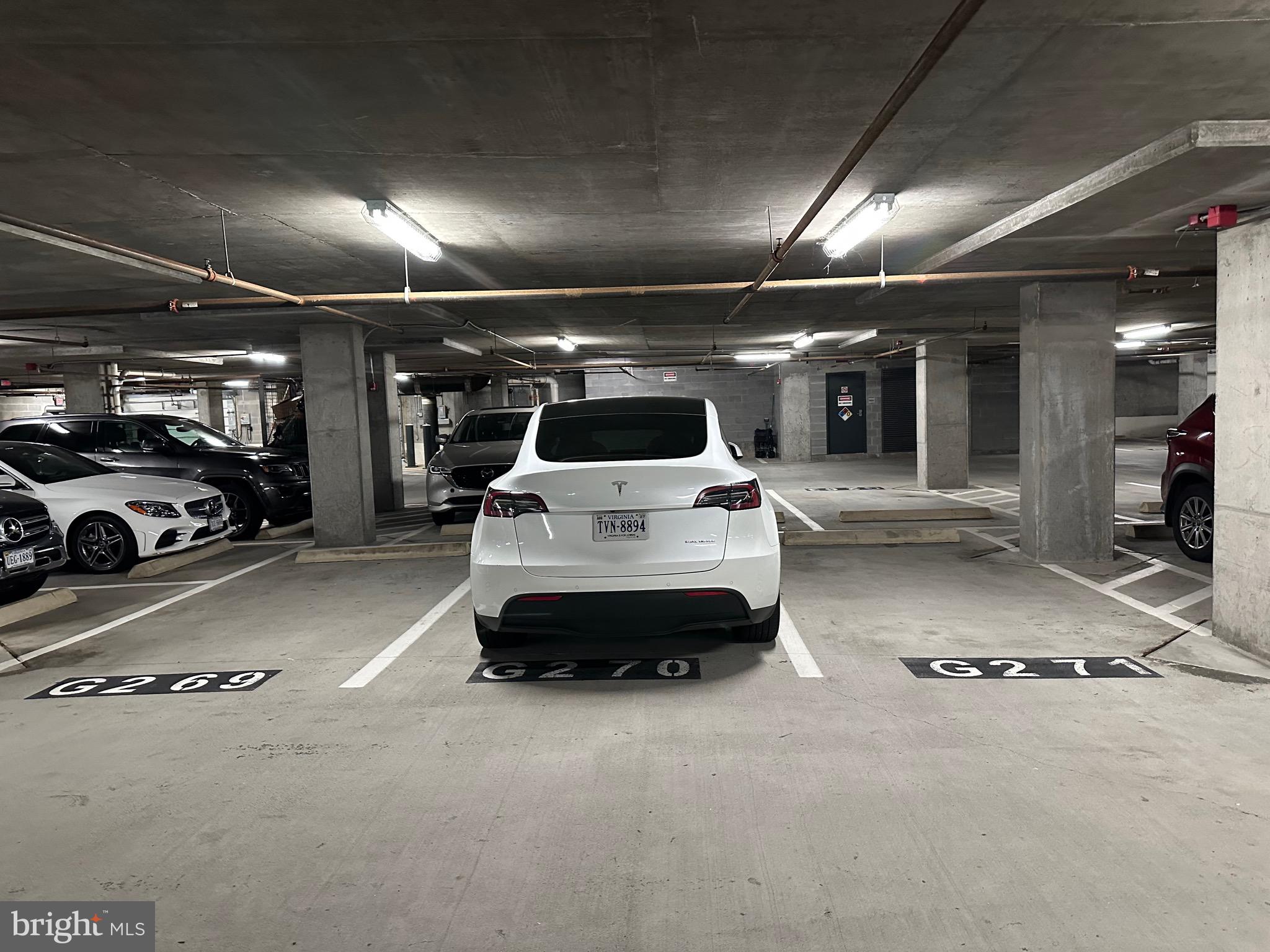 1830 Fountain Drive, Unit 607 Reston, VA 20190 - Photo 22 of 26 a car that is parked in a parking space