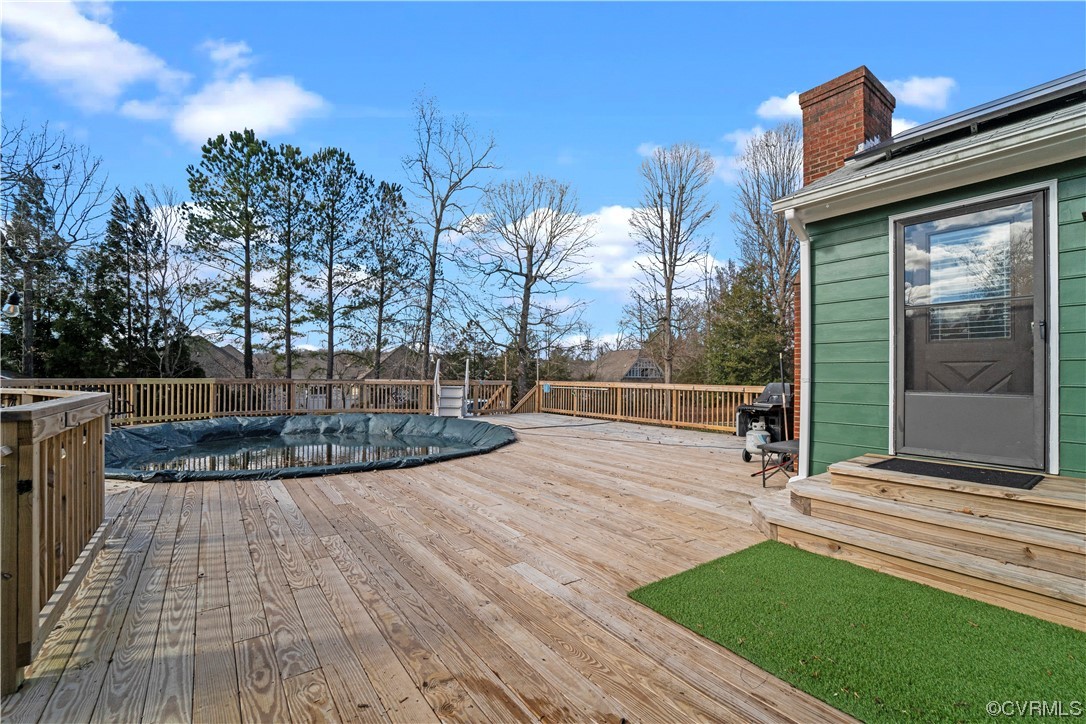3600 Gregory Pond Road Chesterfield, VA 23236 - Photo 26 of 36 a view of a backyard with sitting area
