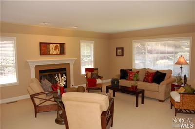 746 McClay Road Novato, CA 94947 - Photo 5 of 12 a living room with furniture and a fireplace
