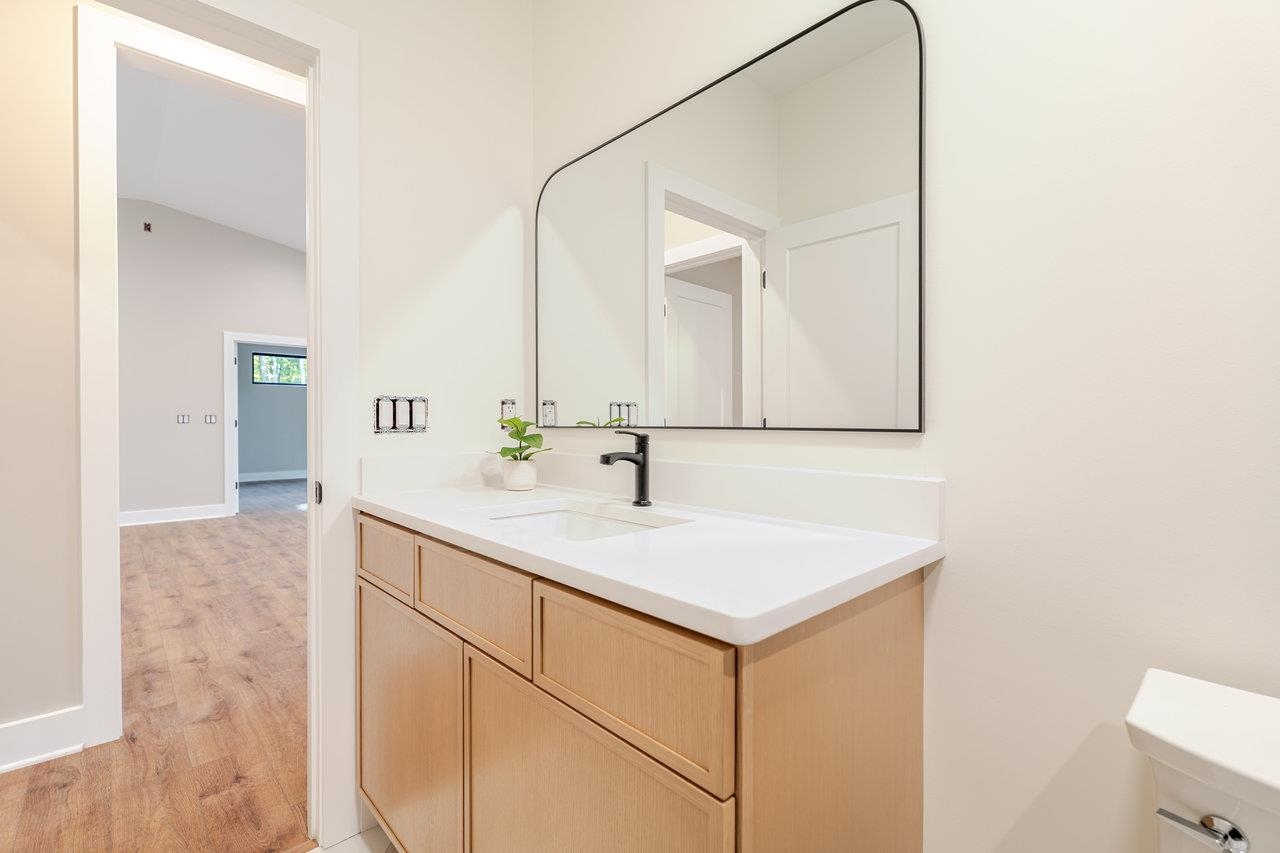209 Beaver Road Basye, VA 22842 - Photo 34 of 68 a bathroom with a sink and a mirror