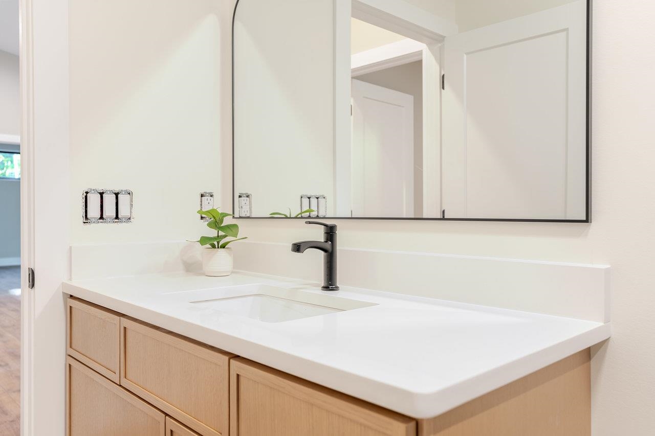 209 Beaver Road Basye, VA 22842 - Photo 35 of 68 a bathroom with a sink and a mirror