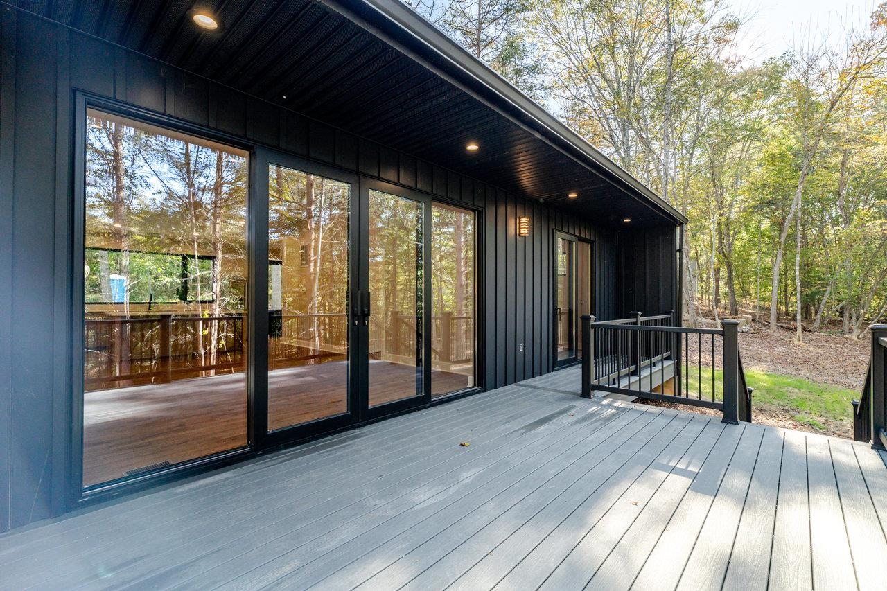 209 Beaver Road Basye, VA 22842 - Photo 54 of 68 a view of outdoor space with wooden floor and windows